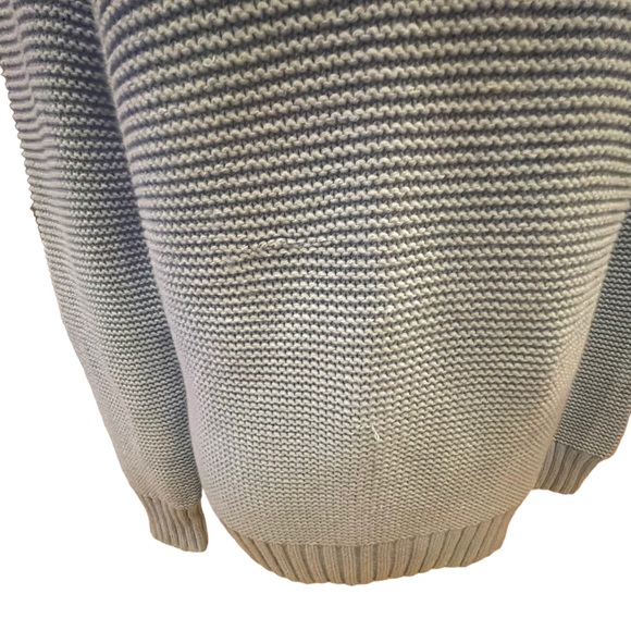 Talbots baby Blue/Powder Blue Knit Sweater. Sz M - Picture 8 of 13